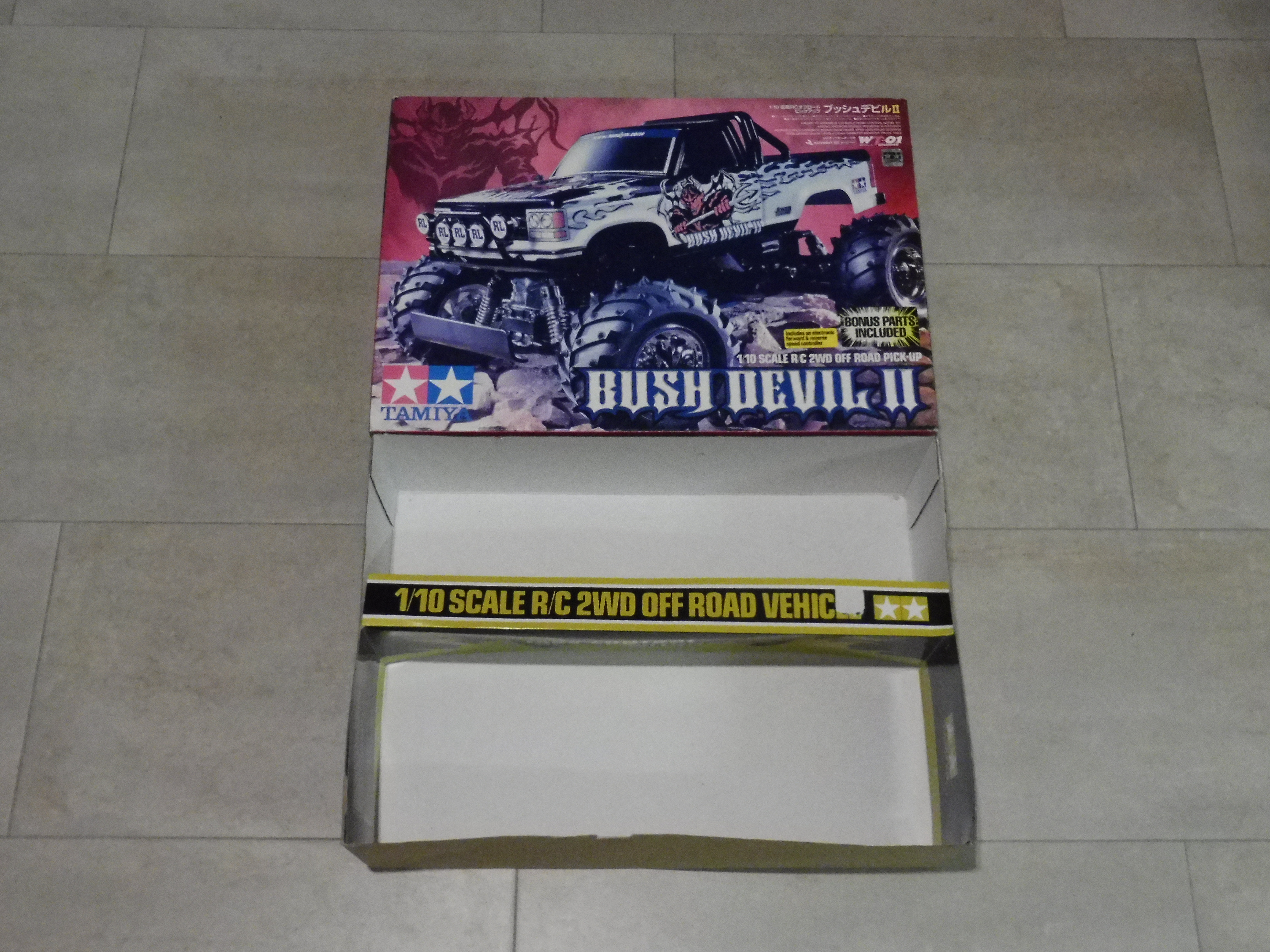 WMS RC SHOP - Tamiya Bush Devil II Empty Box